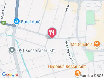 Móricz Kert Nyíregyháza a térképen