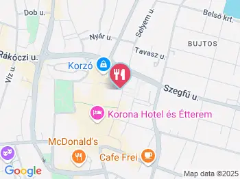 Nagymama Kifőzdéje Nyíregyháza a térképen