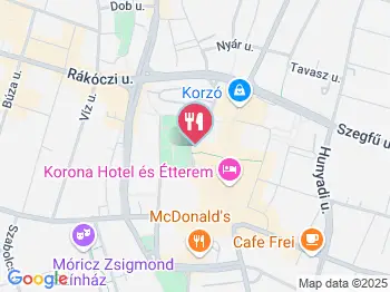 Páholy Főzelék- & Szendvicsbár Nyíregyháza a térképen