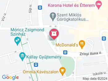 Pásztorlány szobra Nyíregyháza a térképen