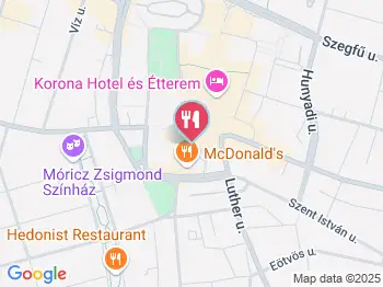 Salsa Étel- & Koktélbár Nyíregyháza a térképen