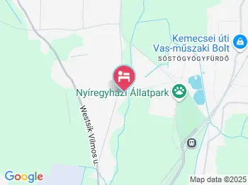 Park Hotel Sóstó Nyíregyháza a térképen