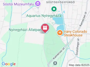 Sóstó Zoo - Nyíregyházi Állatpark Nyíregyháza a térképen