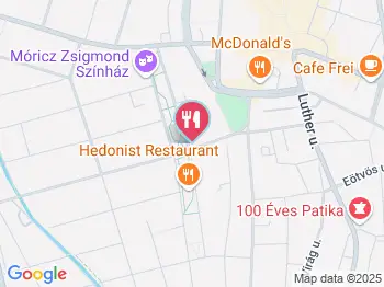 Szulejmán Gyros Nyíregyháza a térképen