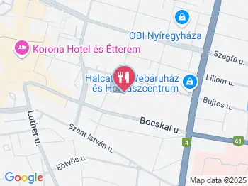 Tiszta Forrás Reform Étterem Nyíregyháza a térképen