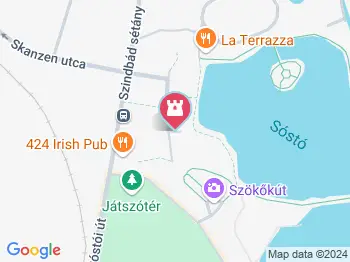 Víztorony Nyíregyháza a térképen