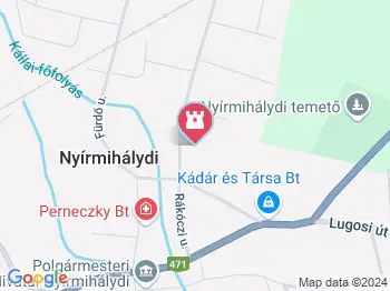 Magtár Múzeum Nyírmihálydi a térképen