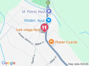 Ízek Világa Nyúl Nyúl a térképen