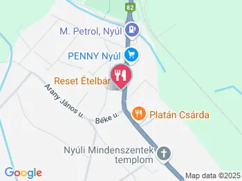 Reset Ételbár Nyúl a térképen