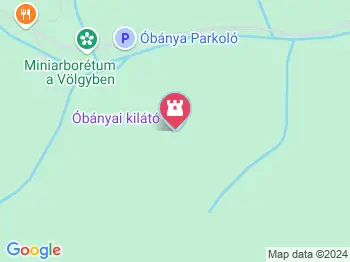 Belátó-kilátó Óbánya a térképen