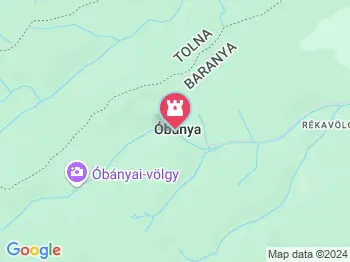 Csepegő-szikla Óbánya a térképen