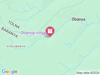 Pro Silva tanösvény Óbánya a térképen