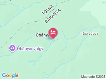 Zölderdő Panzió Óbánya a térképen