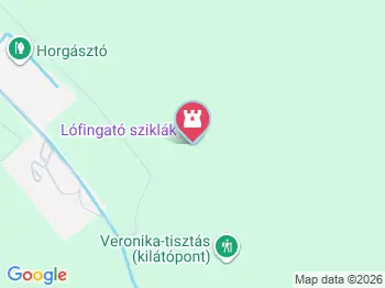 Lófingató-hegy Óbarok a térképen