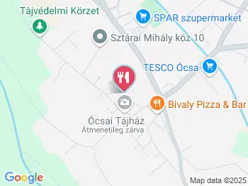 Gólyafészek Cukrászda Ócsa a térképen