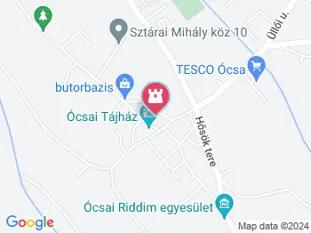 Ócsai református templom Ócsa a térképen