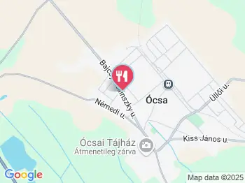 Sarokház Étterem Ócsa a térképen