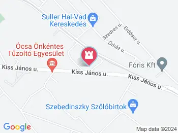 Selyem-réti tanösvény Ócsa a térképen