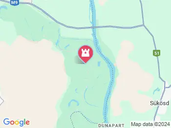 Gemenci erdő Ôcsény a térképen