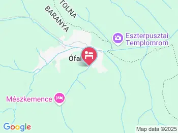 Meszesvölgy Vendégház Ófalu a térképen