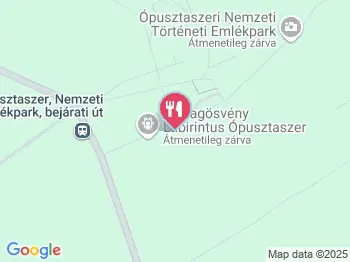 Szeri Csárda Ópusztaszer a térképen