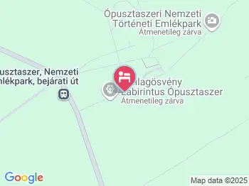 Szeri Kemping, Apartman & Diákszállás Ópusztaszer a térképen