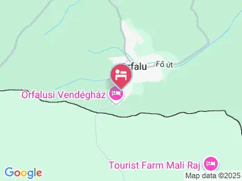 Orfalusi Vendégház Orfalu a térképen