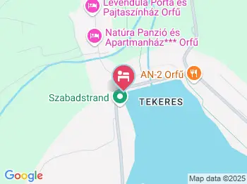 Adamkó Apartmanház Orfű a térképen