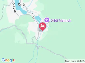 Csendes Vendégház Orfű a térképen