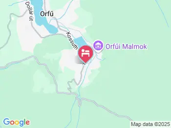 Kistó Panzió Orfű a térképen