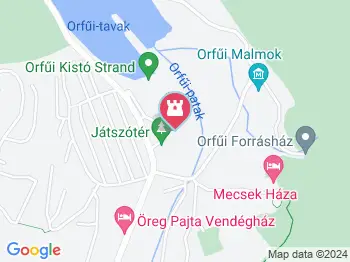 Malommúzeum Orfű a térképen