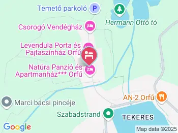 Mecseki Diákszállás Orfű a térképen