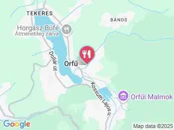 Molnár Panzió étterme Orfű a térképen