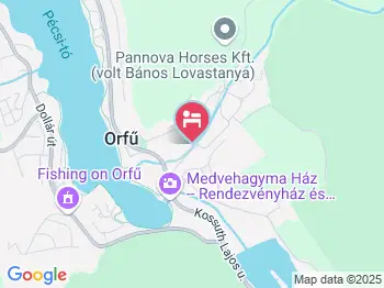 Molnár Panzió Orfű a térképen