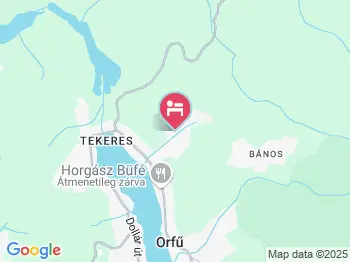 Nóra Ház Orfű a térképen