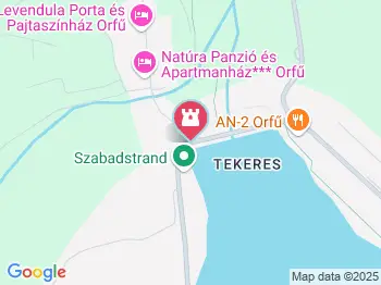 Orfű Aquapark Orfű a térképen