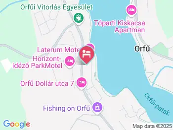 OrfűFitt Jurtatábor Orfű a térképen