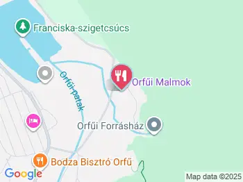 Orfűi Malmok Pajtapékség és sütiműhely Orfű a térképen