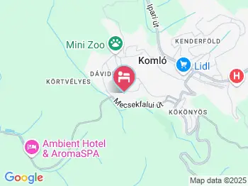 Orgona Nyaraló Orfű a térképen