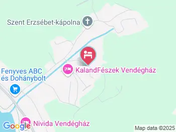 Pajta Vendégház Orfű a térképen