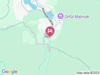 Poppe Vendégház Orfű a térképen