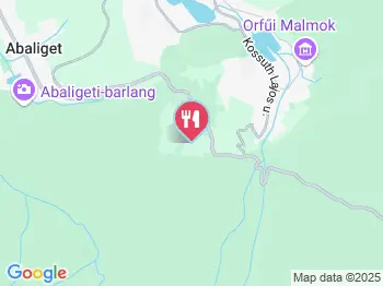 Rácz Tanya Orfű a térképen