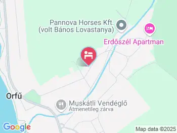 Relax-Porta Vendégház Orfű a térképen