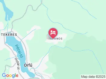 Sólyom Vendégház Orfű a térképen