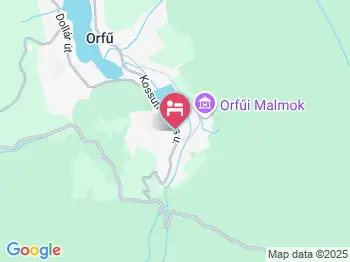 Tóth Vendégház Orfű a térképen
