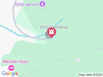 Vízfő-forrás barlangja Orfű a térképen