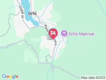 Vojtek Vendégház Orfű a térképen