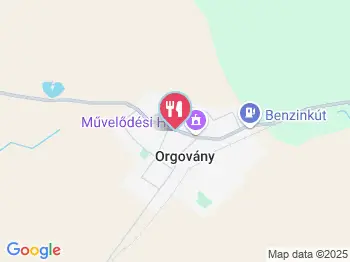 Regős Vendéglő Orgovány a térképen