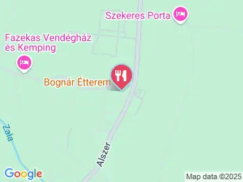 Bognár Étterem Ôriszentpéter a térképen