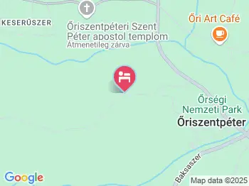 Fecskefészek Vendégház Ôriszentpéter a térképen